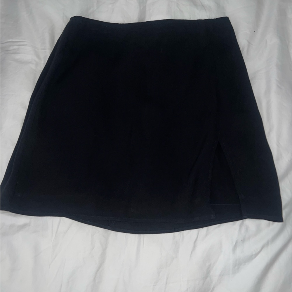 Aritzia Sunday Best Asymmetrical Black Skirt